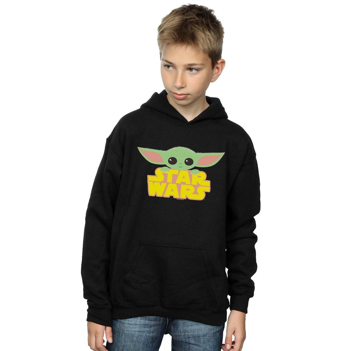 STAR WARS  The Mandalorian The Child And Logo Kapuzenpullover 