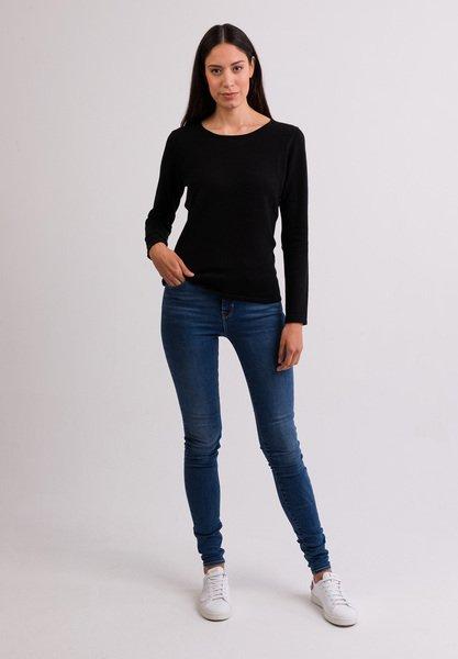 CASH-MERE.CH Pull Col Rond Cachemire  