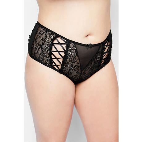 Ulla Popken  Stringpanty, High Waist, Ouvert 