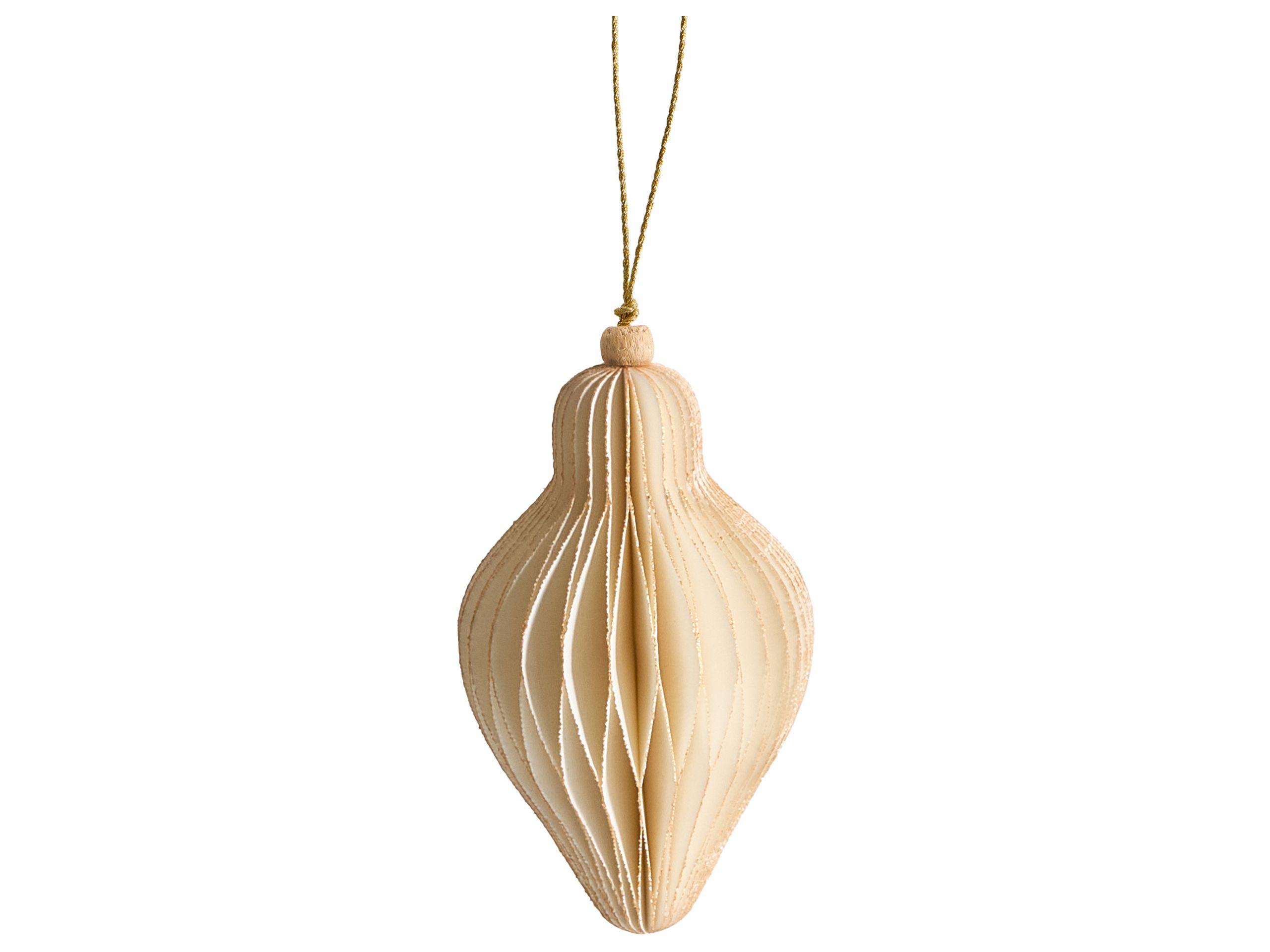 Beliani Set di 20 decorazioni per l'albero di Natale en Carta Classico ALTAELVA  