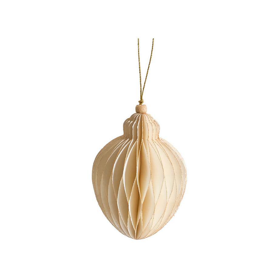 Beliani Lot de 20 décorations pour sapin de Noël en Papier Traditionnel ALTAELVA  