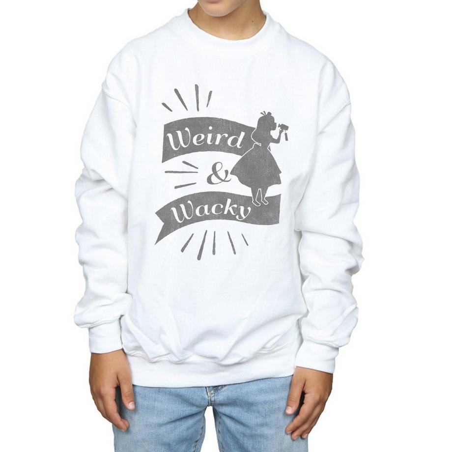 Disney  Alice In Wonderland Weird And Wacky Sweatshirt 