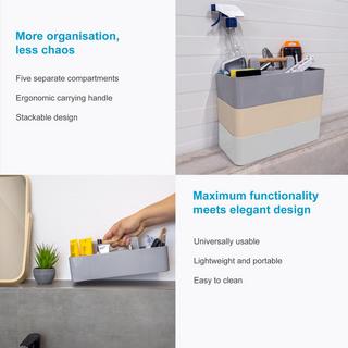 Intirilife Organizer Caddy mit Griff  