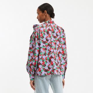 La Redoute Collections Blumendruck Lavallière Bluse  