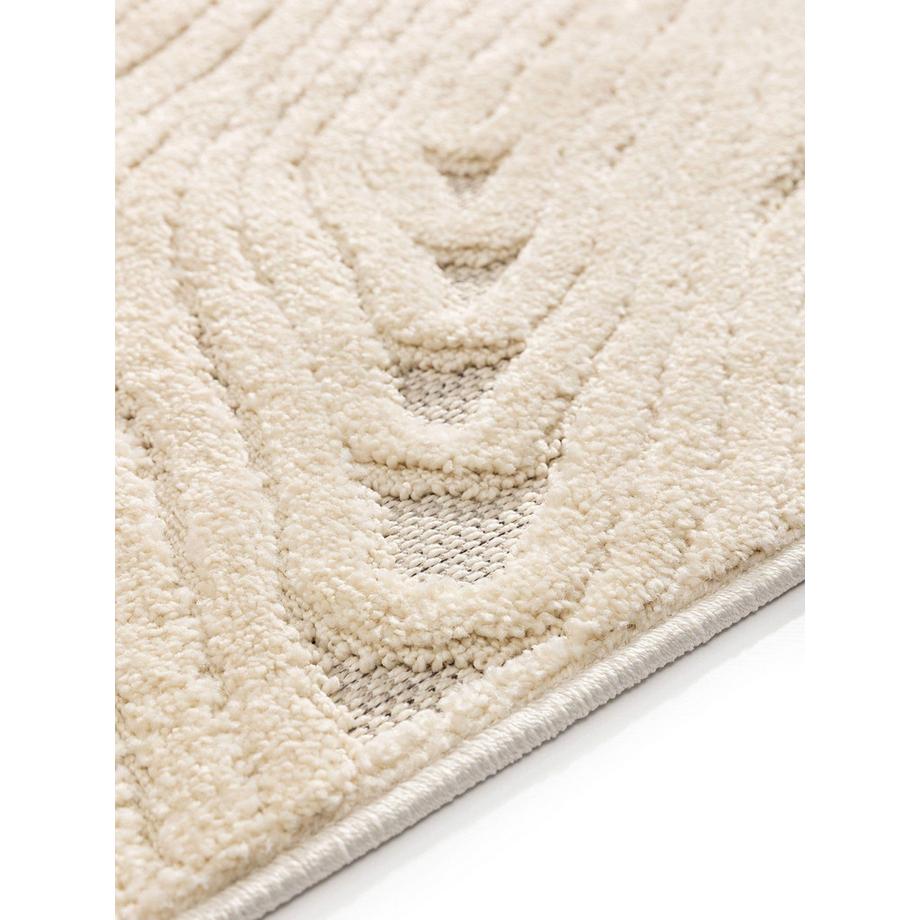 Benuta Teppich Leo Cream  