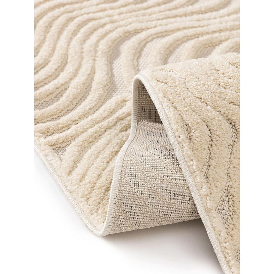 Benuta Teppich Leo Cream  