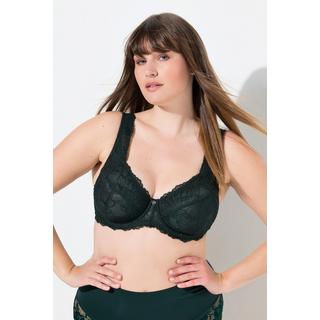 Ulla Popken Reggiseno con ferretto Pizzo Spalline Larghe  