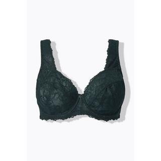 Ulla Popken Reggiseno con ferretto Pizzo Spalline Larghe  