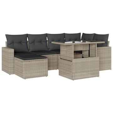 Garten sofagarnitur poly-rattan