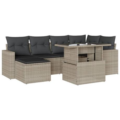 VidaXL Garten sofagarnitur poly-rattan  