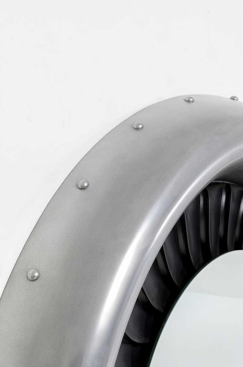 KARE Design Specchio da parete Jet rotondo 119  