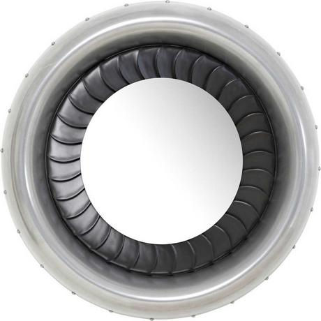 KARE Design Specchio da parete Jet rotondo 119  