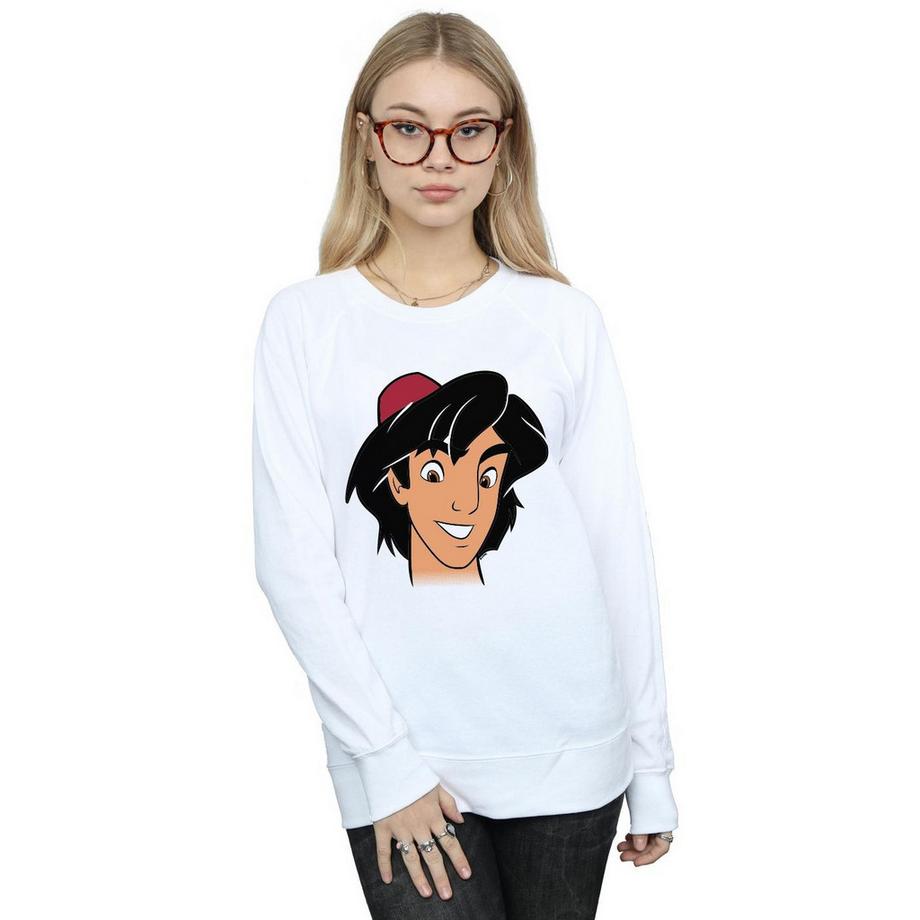Disney Aladdin Character Face Sweatshirt  