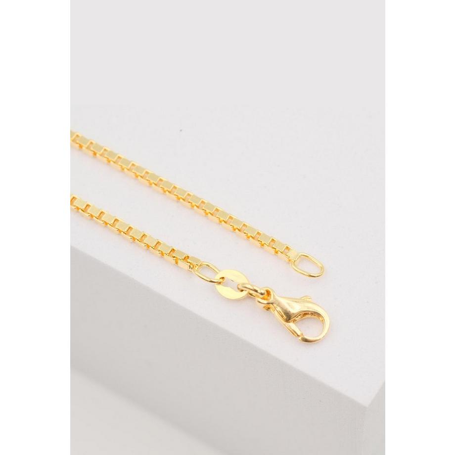 MUAU Schmuck  Collier Venezianer Gelbgold 750, 1.6mm, 40cm 