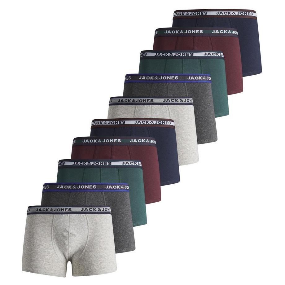 Boxer  Pack de 10 Stretch-JACOLIVER TRUNKS 10 PACK JNR NOOS
