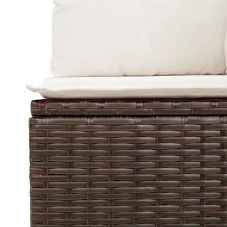 VidaXL Garten sofagarnitur poly-rattan  