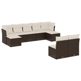 VidaXL Garten sofagarnitur poly-rattan  