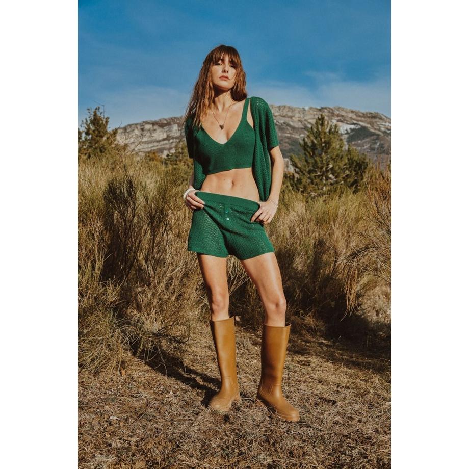 Studio Cashmere8 AVA 14 Mini Pantaloncini in Maglia  