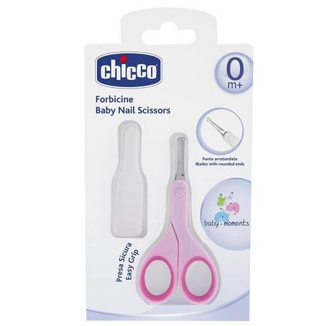 Chicco  Ciseaux bébé Chicco avec capuchon de protection rose (1 pcs) 