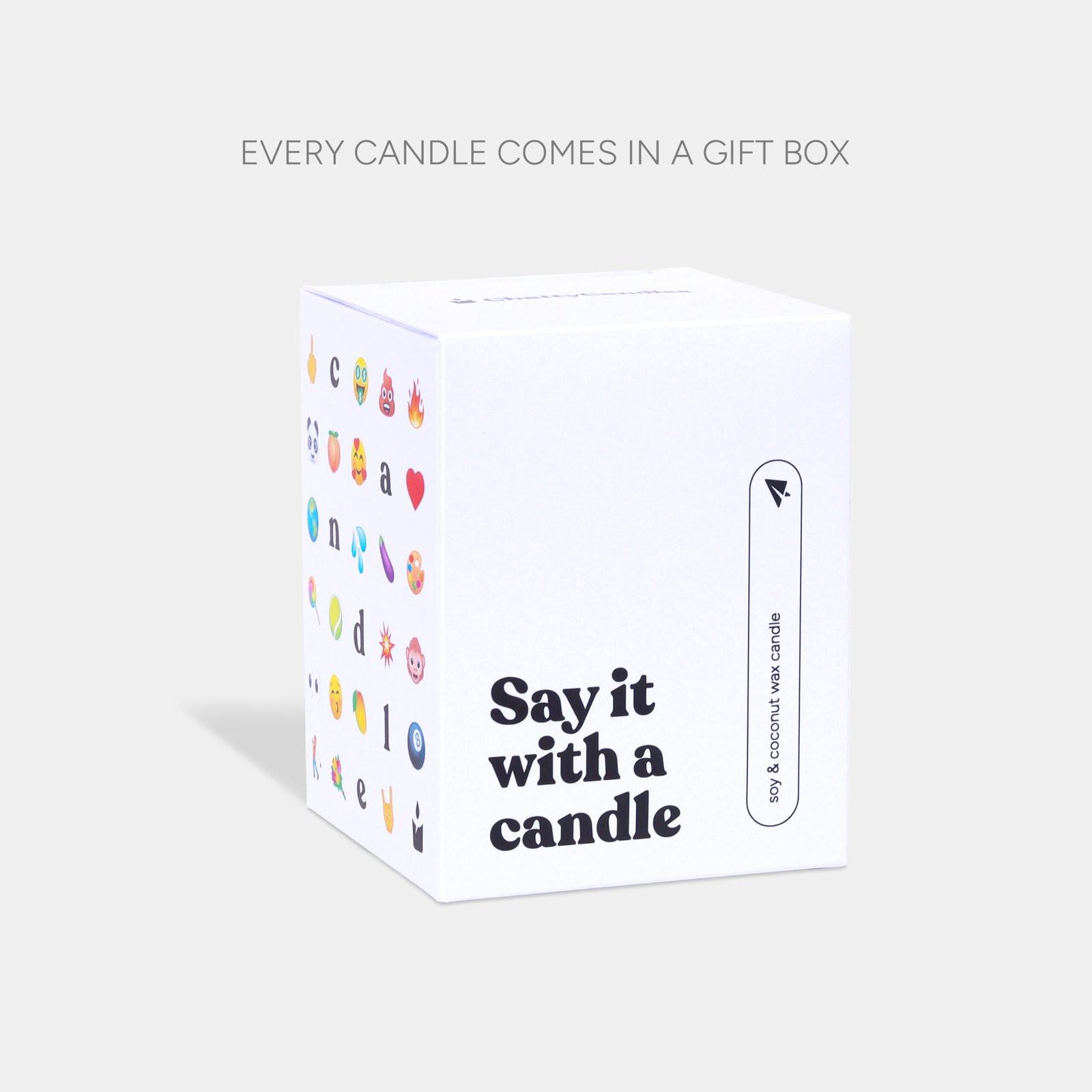 CandleHand Bougie Parfumée Woody Smells like: Gemini Energy  