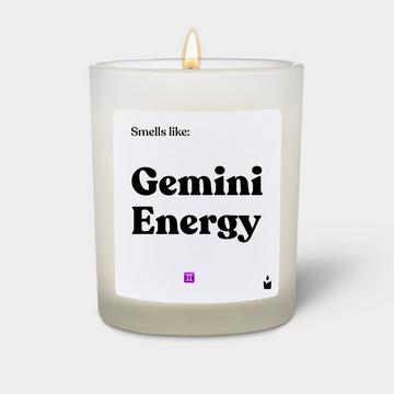 Bougie Parfumée Woody Smells like: Gemini Energy
