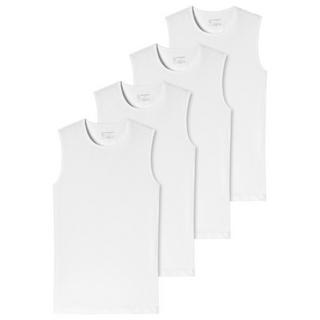 Schiesser Lot de 4 Débardeurs Coton Bio Col Rond  