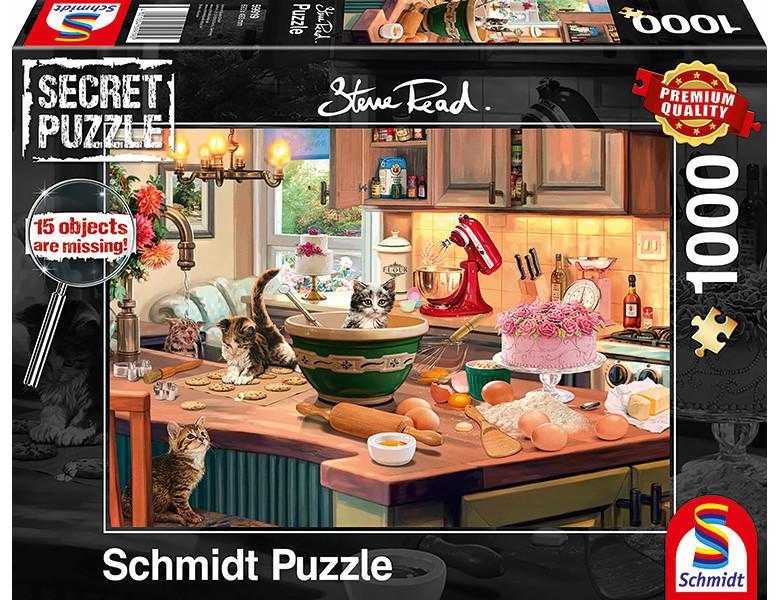 Schmidt Spiele  Schmidt Puzzel Aan de keukentafel 1000 stukjes 