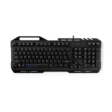 Kabelgebundene Gaming-Tastatur | USB 2.0 | Membrantasten | LED | US International | US Layout | USB-Stromversorgung | Länge des Stromkabels: 1,50 m |...