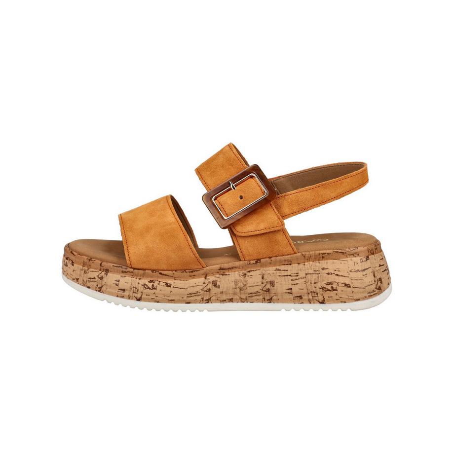 Gabor Sandali con plateau e cinturino con fibbia  