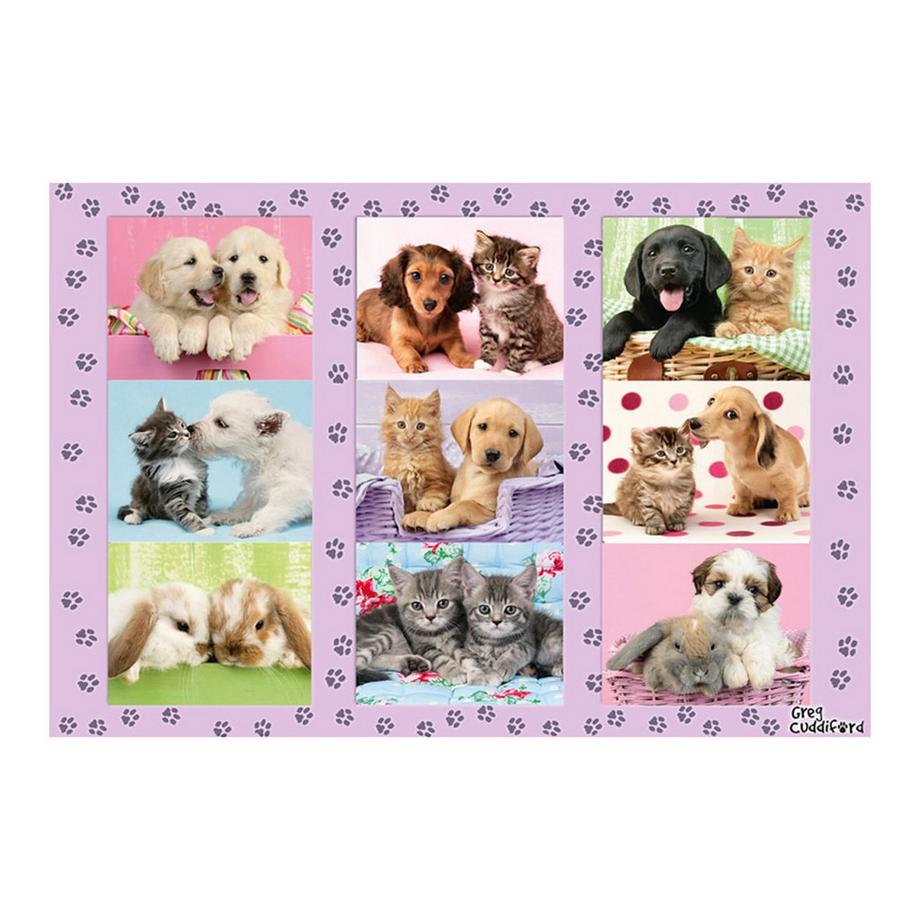 Schmidt Spiele  Schmidt Meine Tierfreunde, 100 Stück 