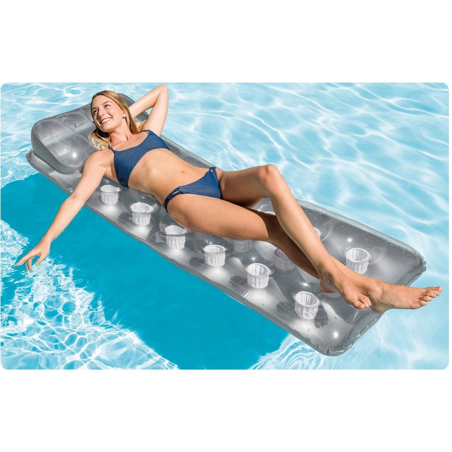 Intex Matelas gonflable avec appui-tête pour la plage INTEX 58894  