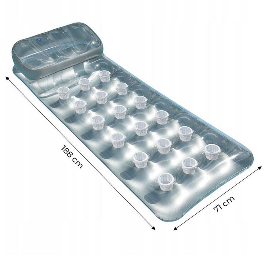 Intex Matelas gonflable avec appui-tête pour la plage INTEX 58894  