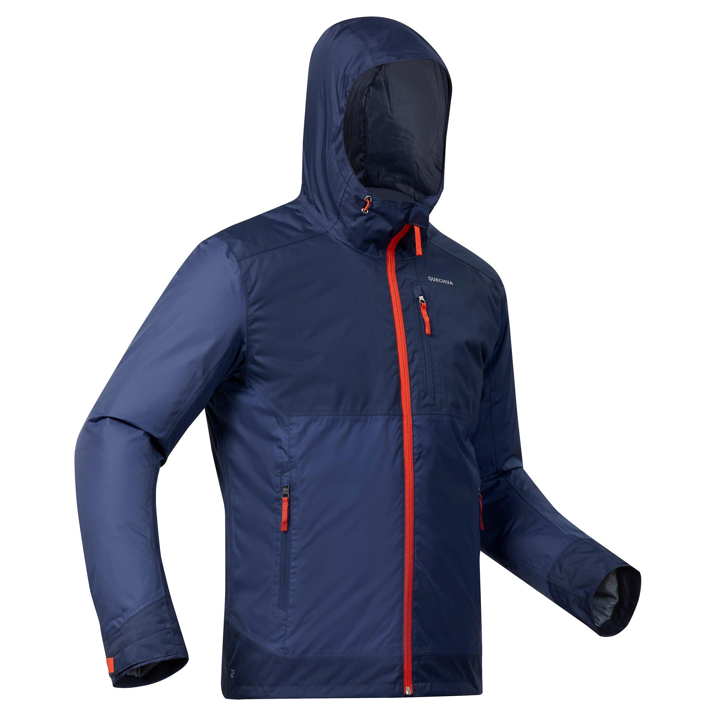 QUECHUA SH500 Giacca Impermeabile da Trekking Invernale  