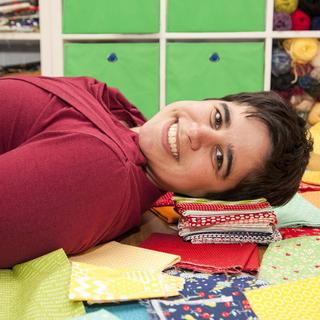 B2X Stoff-Aufbewahrungsbox, 2 Schubladen  