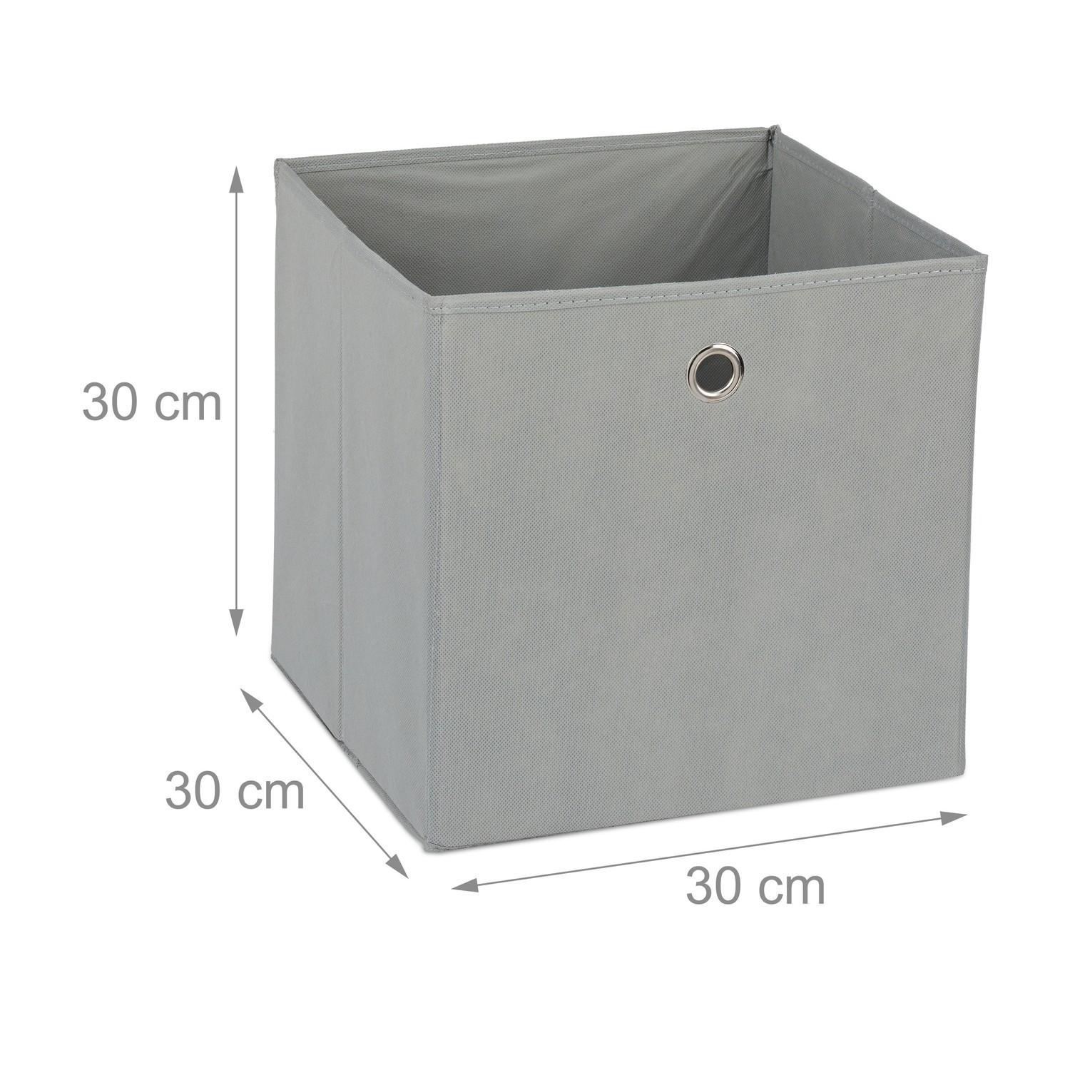 B2X Stoff-Aufbewahrungsbox, 2 Schubladen  