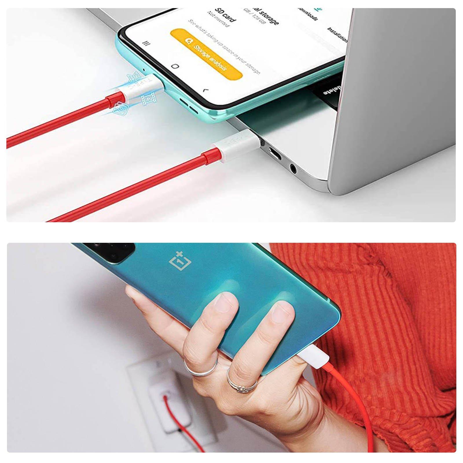 OnePlus  OnePlus warp charge USB-C 6.5A Kabel 1m 
