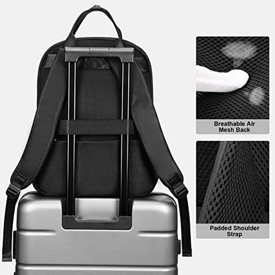 Only-bags.store Zaino per laptop da 15.6 pollici zaino da viaggio bagaglio a mano  