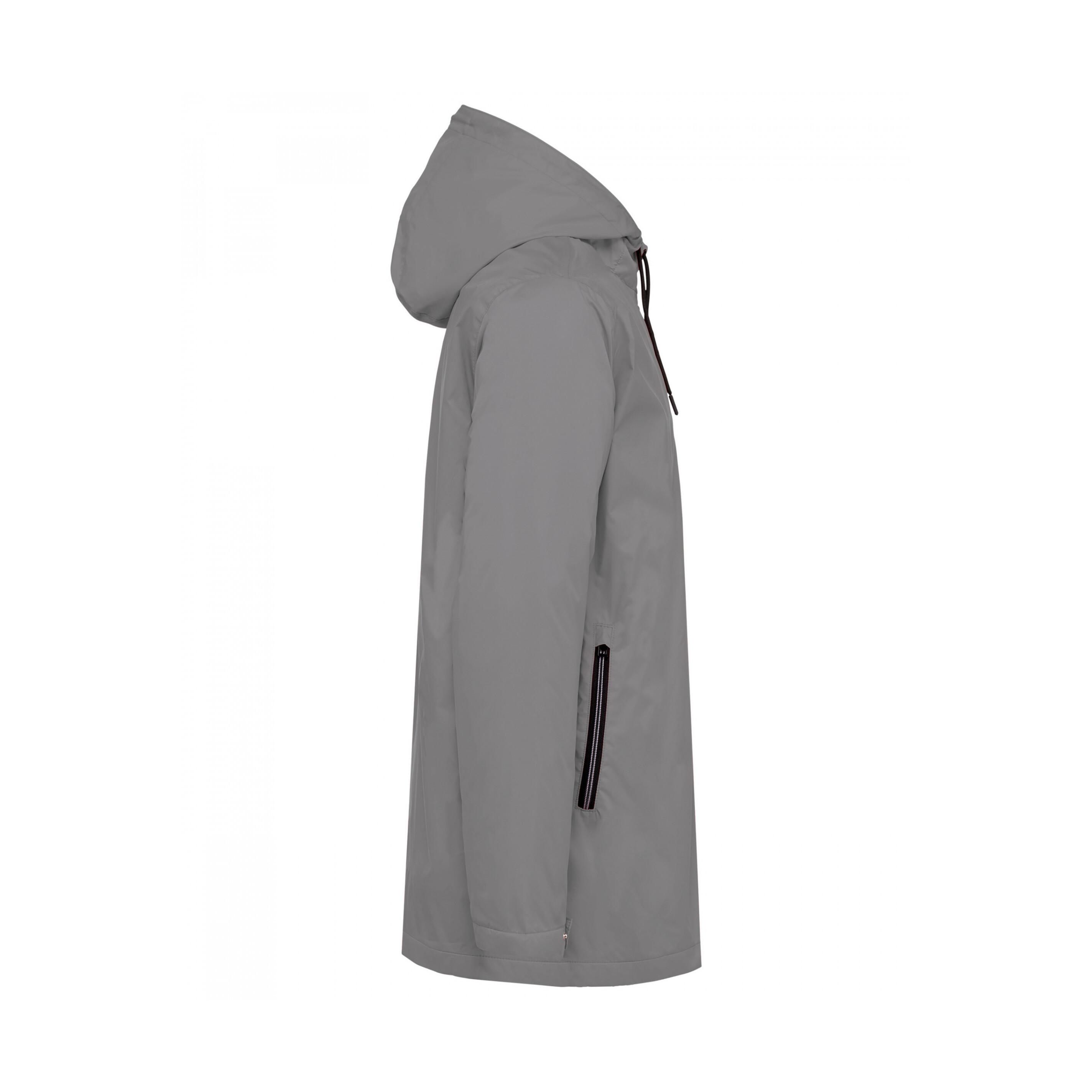 Kariban Wasserdichte Jacke mit Kapuze Microfleece Futter  