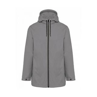 Kariban Giacca Impermeabile con Cappuccio Foderata in Micropile  