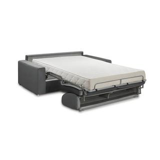 Vente-unique Schlafsofa 4Sitzer SamtLiegefläche Matratzen CALITO  