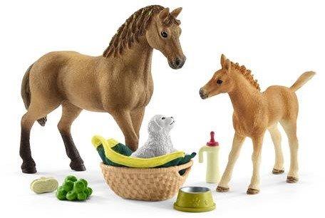 Schleich  Schleich Paarden - Babydieren Verzorgingsset 42432 