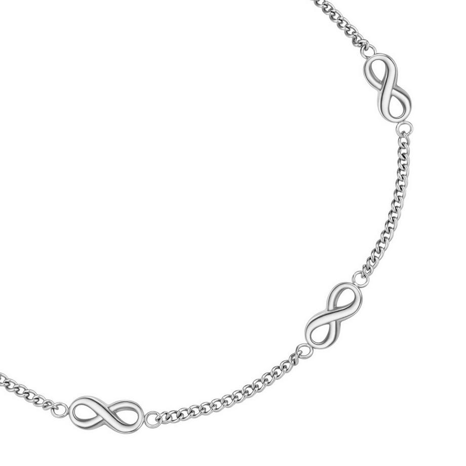 Glanzstücke München  Armband Infinity Edelstahl 