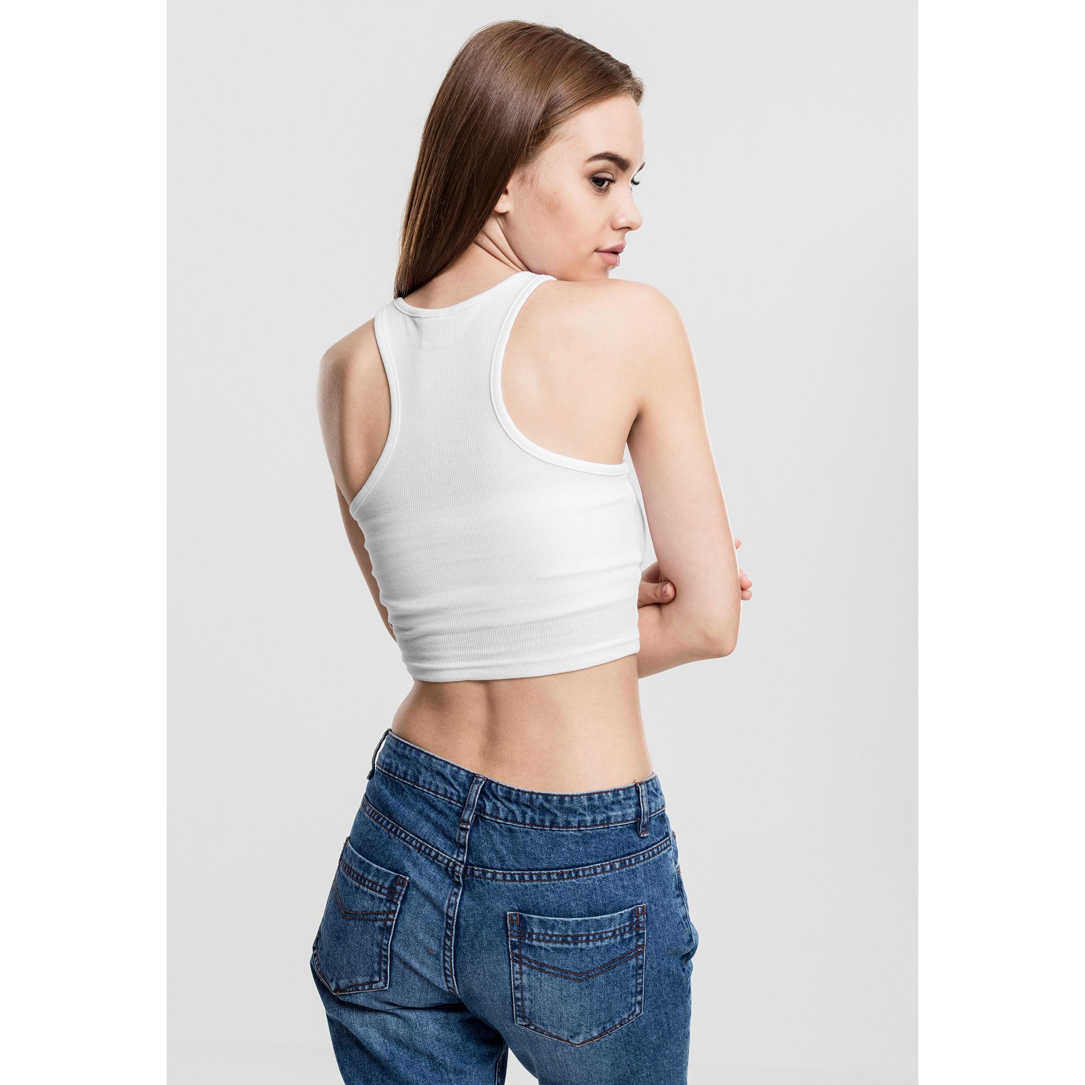 URBAN CLASSICS  crop top urban cassic rib 