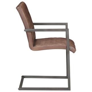 VidaXL Chaise de salle à manger cuir  