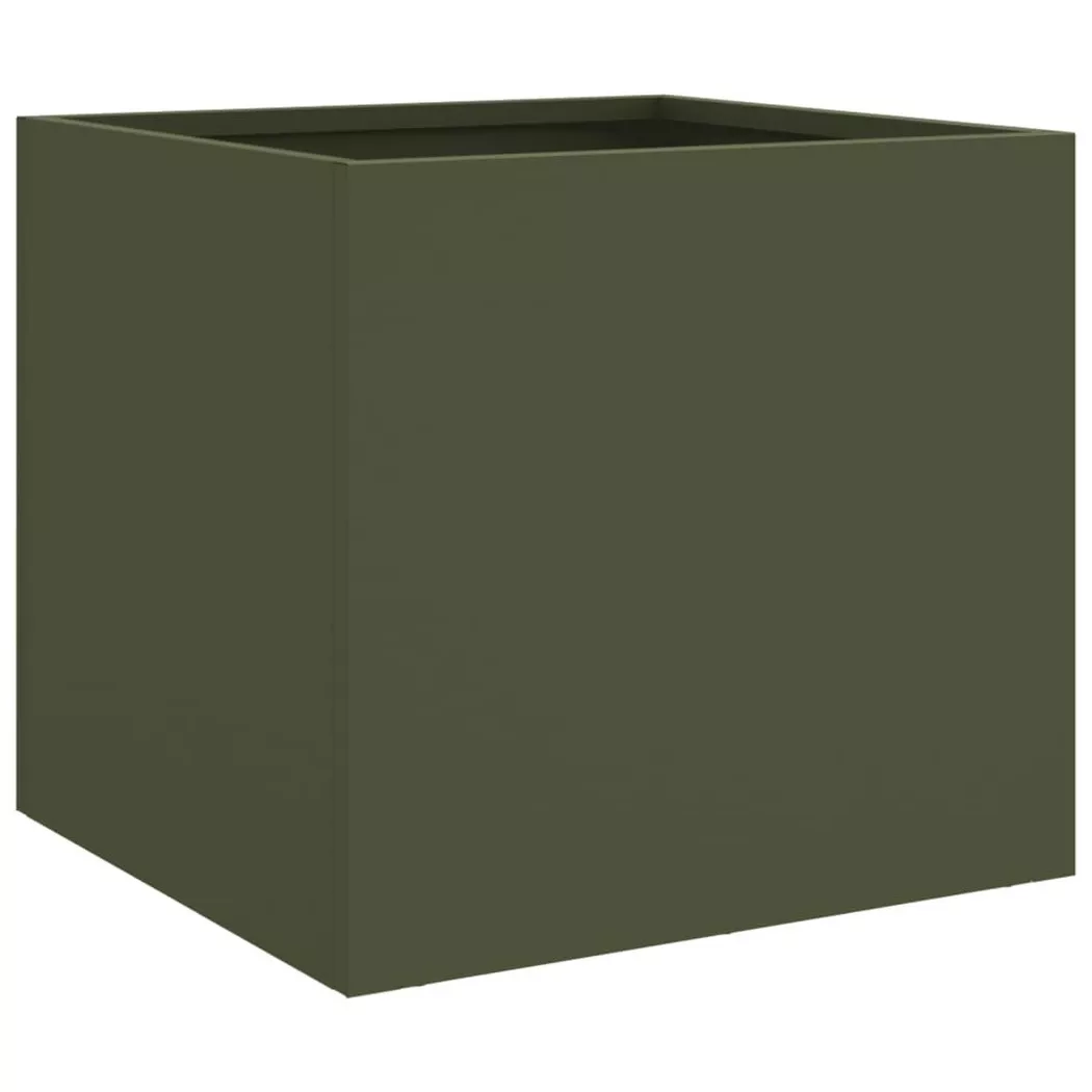 VidaXL - Jardinière acier, One Size, Vert
