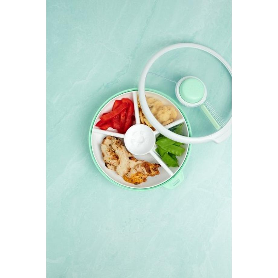 GöBe GöBe Snack Spinner Snackbox Gross, Mint  