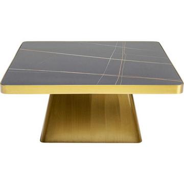 Tavolino Miler oro 80x80