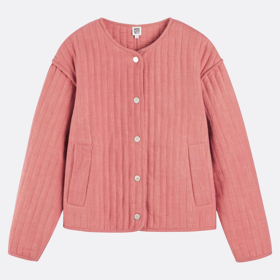 La Redoute Collections Gesteppte Übergangsjacke mit Druckknopfverschluss  