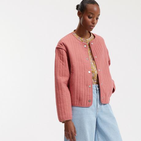 La Redoute Collections Gesteppte Übergangsjacke mit Druckknopfverschluss  