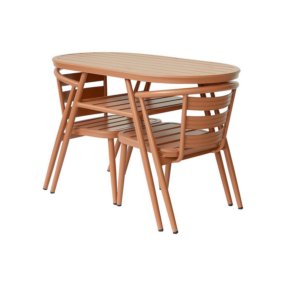 Vente-unique Set di tavolo e sedie da giardino ADEA  